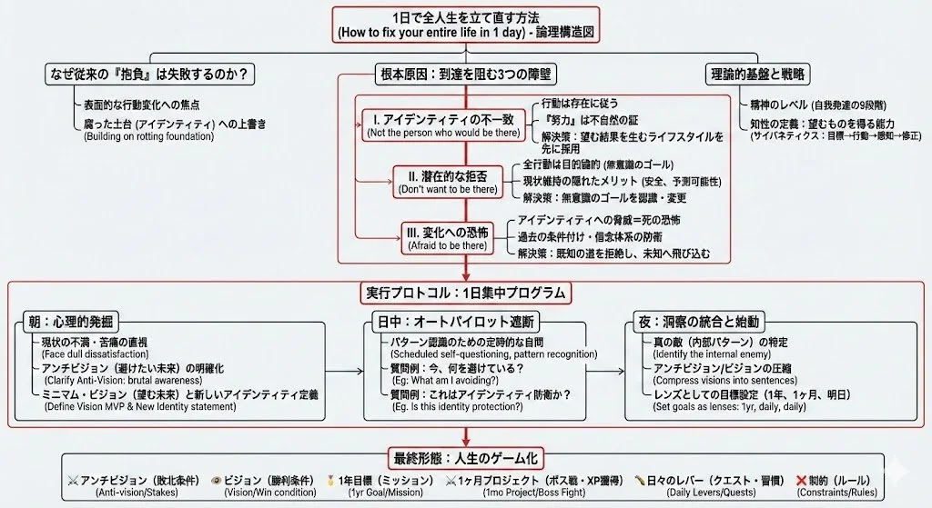 白纸上密集而广阔的日式逻辑树图表