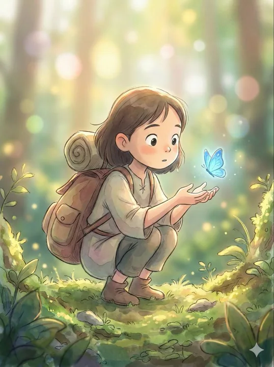 Modern animation concept art style