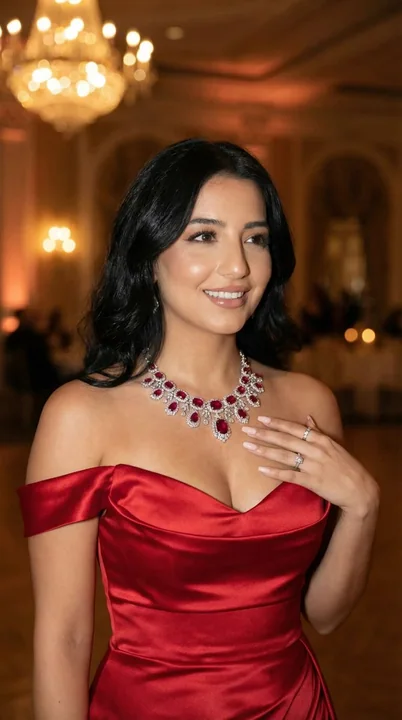 Dîner de luxe, la reine rubis