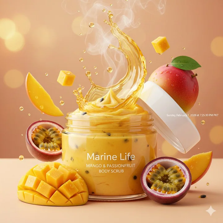 Luxury Tropical Fruit Body Scrub