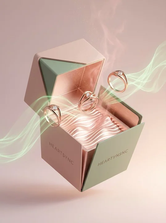 Vanguard Romantic Jewelry Advertisement: The Illusion of a Frozen Heartbeat