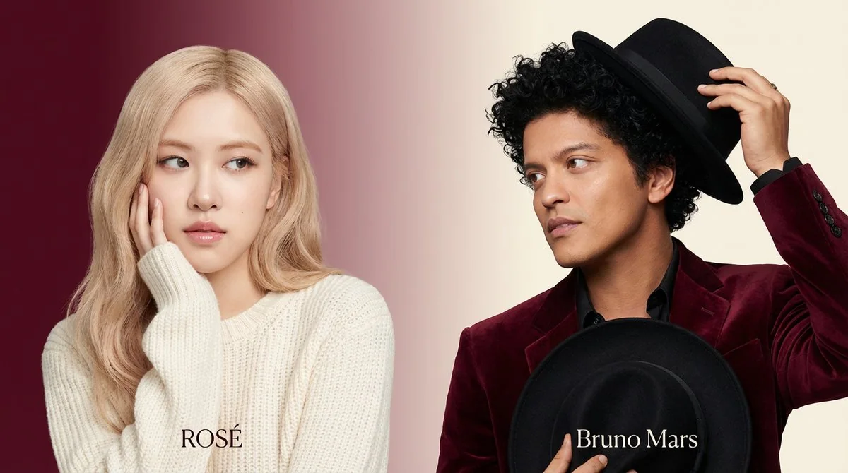 ROSÉと火星人のダブルポスターのファッションスナップ