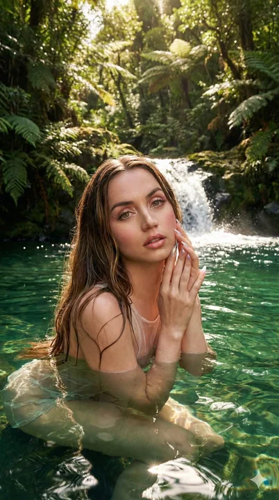 Esprits de l'eau de la forêt tropicale
