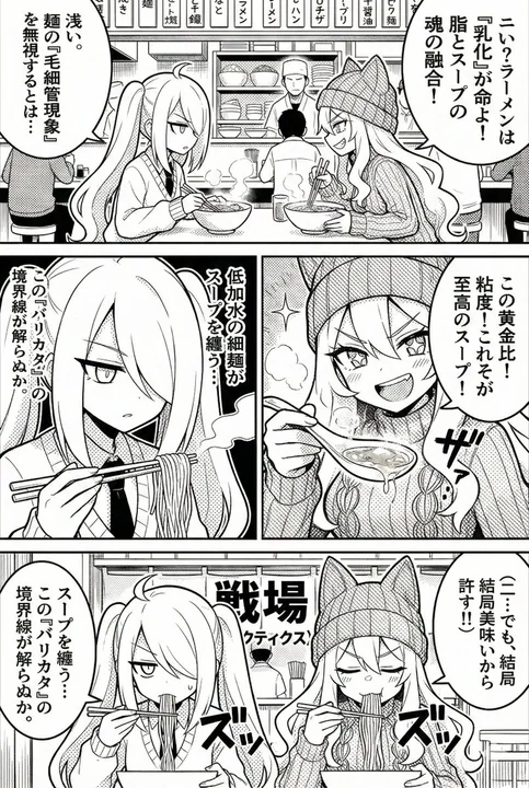 絶美な日系マンガスタイルの生成