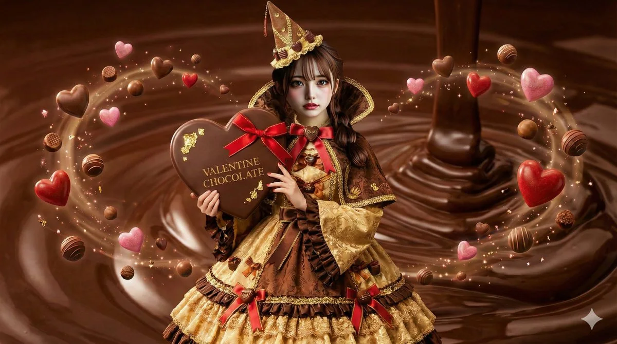 魔術師が作ったバレンタインの魔法チョコレート