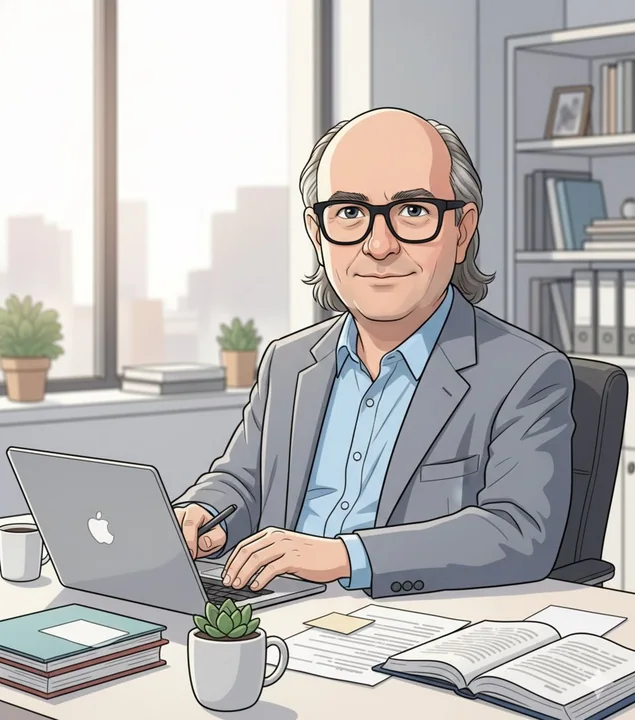 Portrait d'homme d'affaires moderne en costume, réalisme hyperdétailé