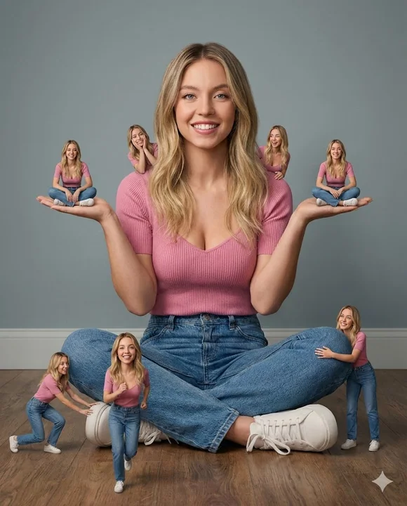 Photographie fantastique : La jeune fille et ses sept doubles en miniature