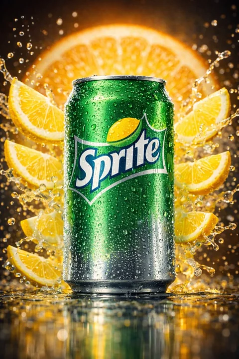 Ice-cold Sprite with a burst of lime