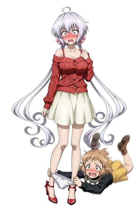 Classic anime lucky misunderstanding iconic scene