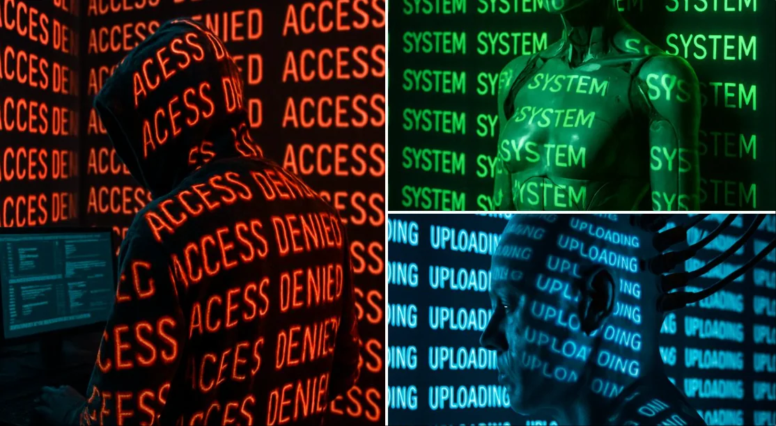 一字无限反射