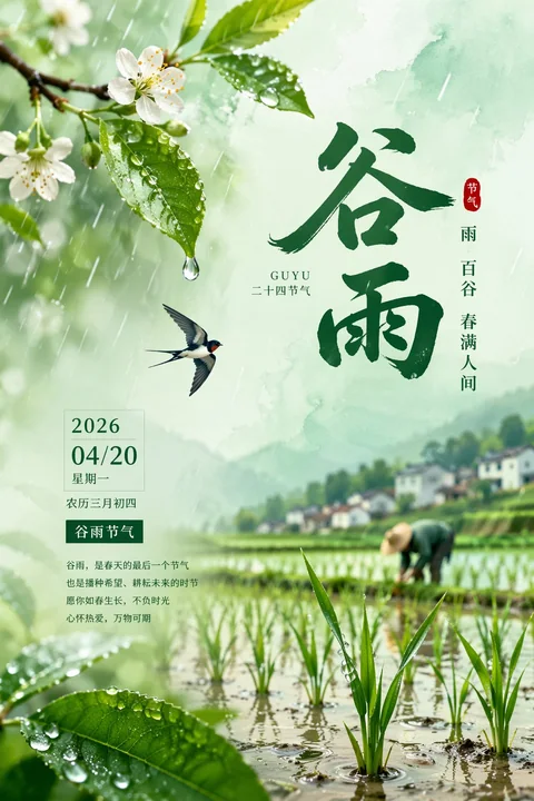 Affiche élégante pour le festival du Grains de Riz de 2026