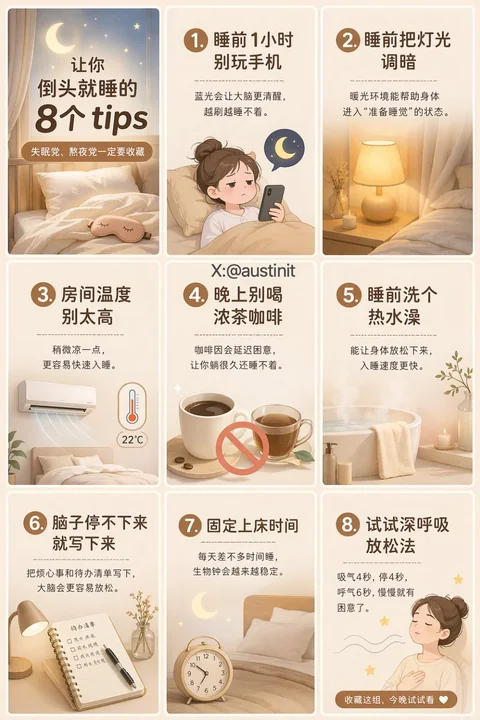 Healing Sleep Guide Nine Grids