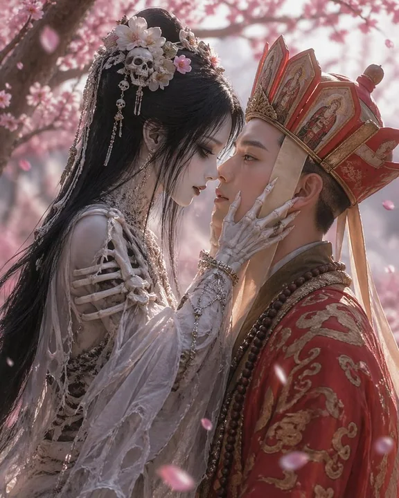 White Bone Demon with Vermilion on the Forehead, a Touching Moment