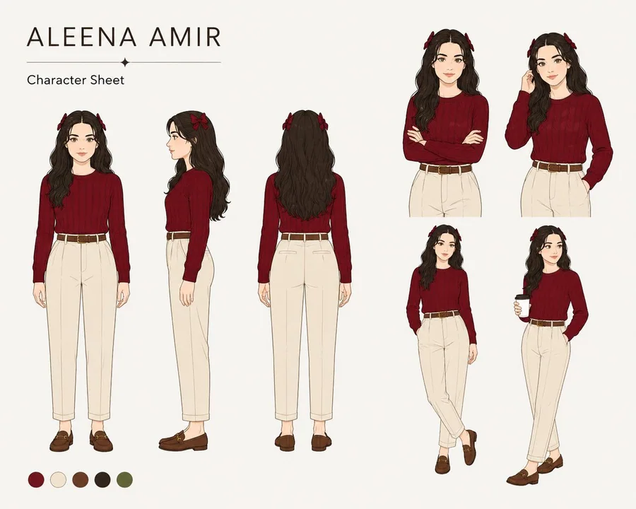 Personnages de conception minimalistes
