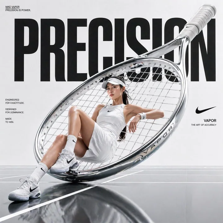 Mode sportive luxueuse avant-gardiste