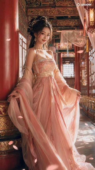 Stunning Tang Dynasty Hanfu Court Photos