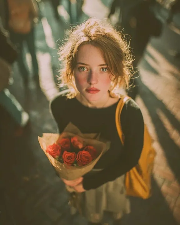Un regard profond sous la pellicule vintage