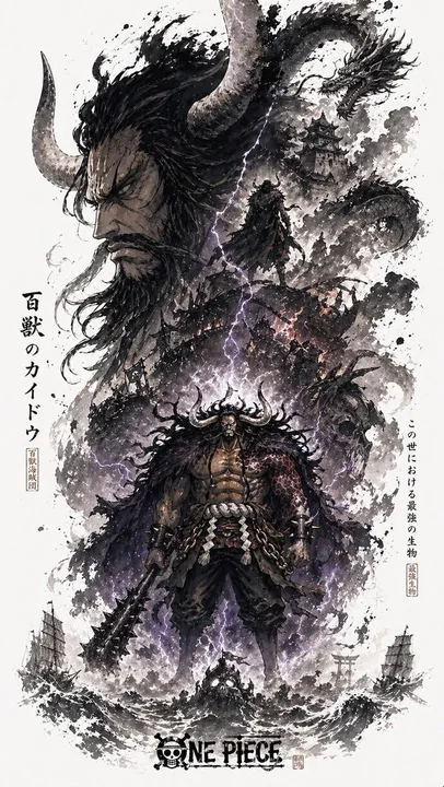 カイドー インクウォッシュ ダブルエクスポージャー ポスター