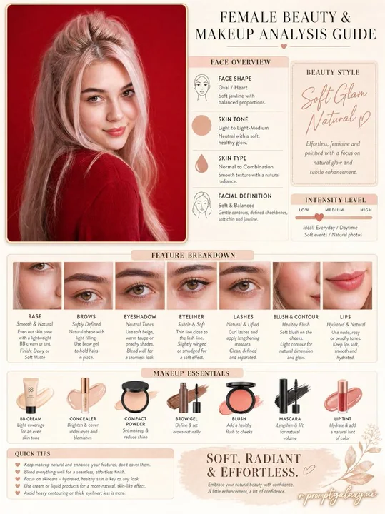 Guide haute résolution pour l'analyse de la beauté féminine