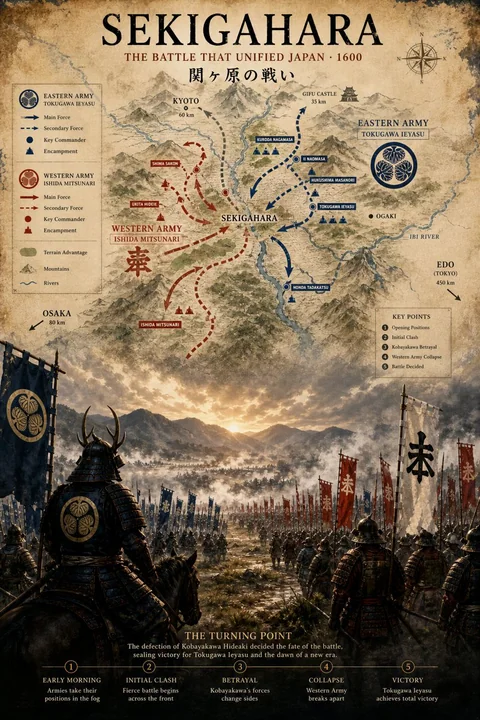 Affiche verticale à l'eau forte d'événements historiques de luxe