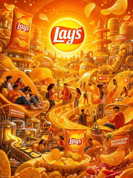 Affiche du monde immersif de Lays