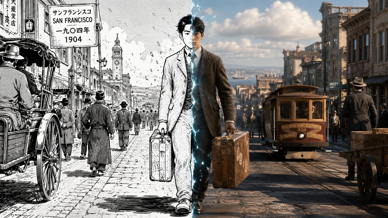 Les personnages de manga transdimensionnels se transforment dans un monde en trois dimensions
