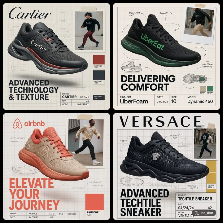 Concevoir des chaussures de sport pour n'importe quelle marque