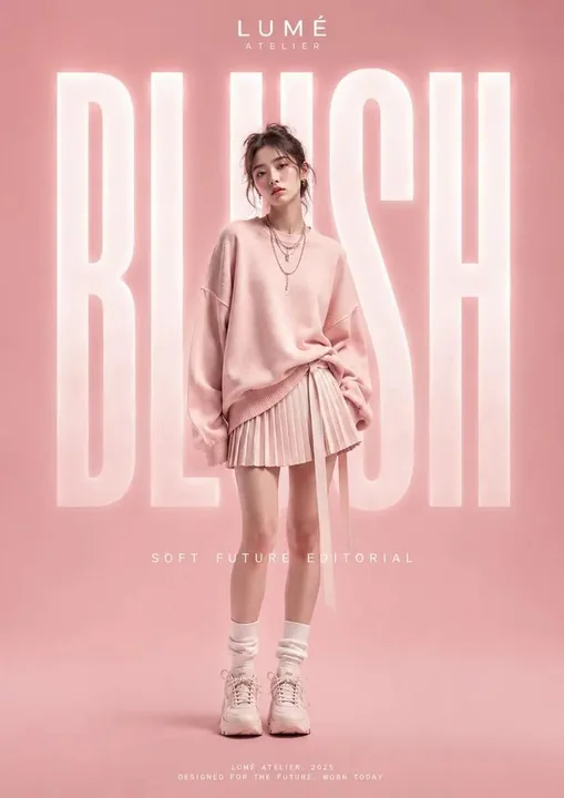 High-end street fashion magazine editorial design prompt