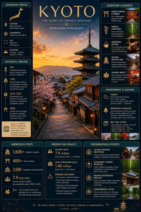High-end modern travel magazine-style infographic design