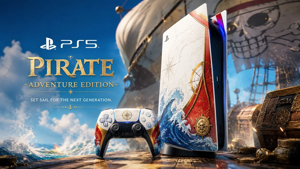 PS5 إصدار محدود مخصص بالتعاون المشترك، ملصق إعلاني سينمائي الطابع