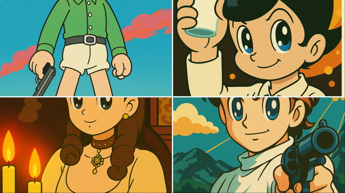 新しいアニメスタイル