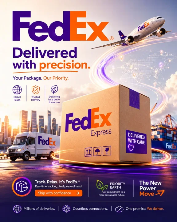 DHL高級ブランドクリエイティブデザイン ソーシャルメディアマーケティングポスター