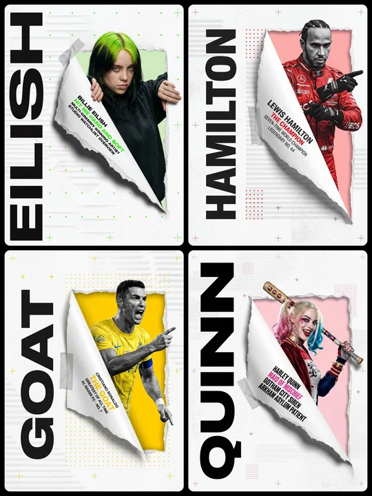 Advanced multi-layer torn-paper 3D character poster design