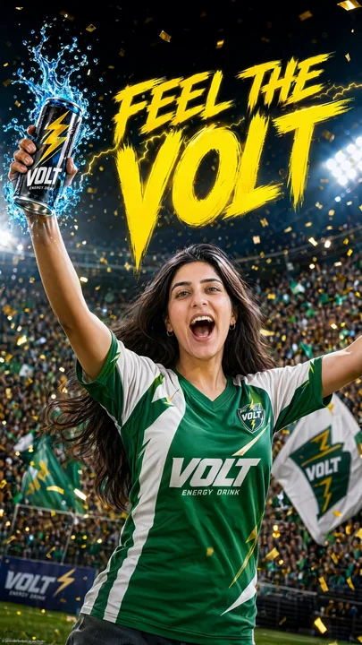 VOLT Energy Drink Football Celebration Commercial Film