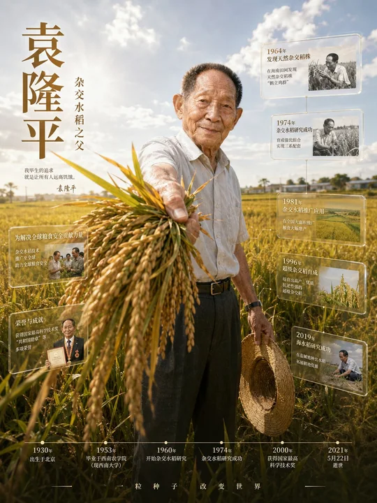 现代人物3D立像档案海报