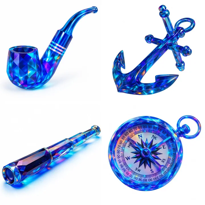 Prismatic crystal