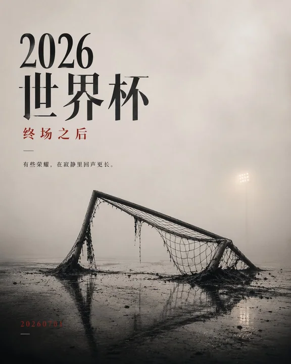 2026世界杯终场概念电影海报