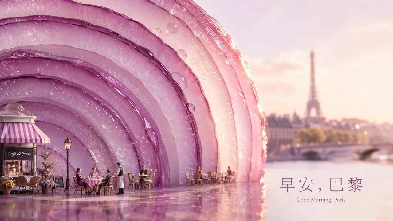 巨型甜椒切面微缩景观摄影