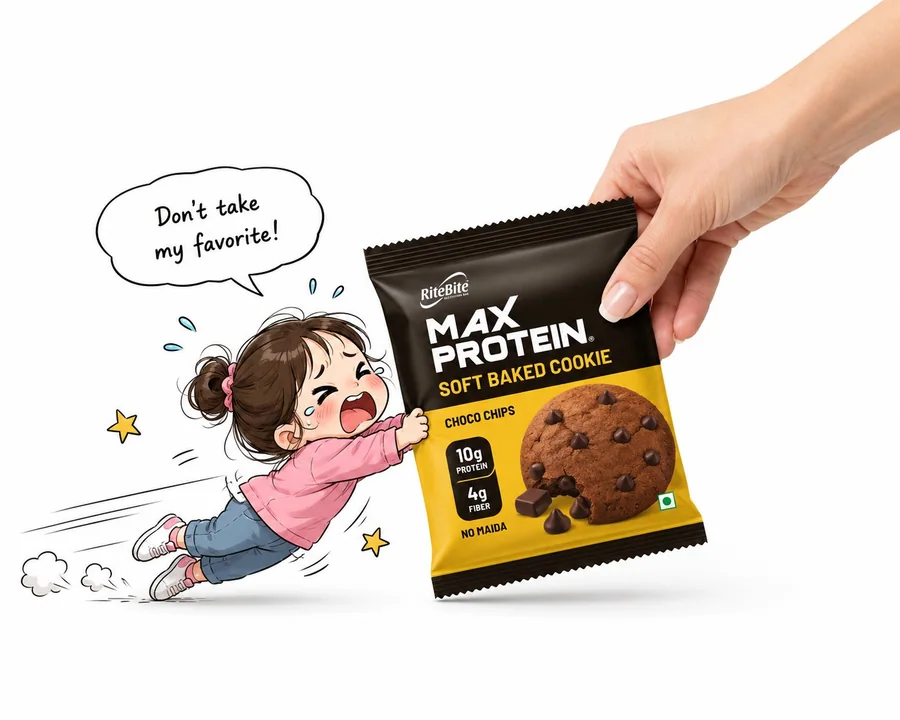 韩国商业风格产品拉扯涂鸦插画