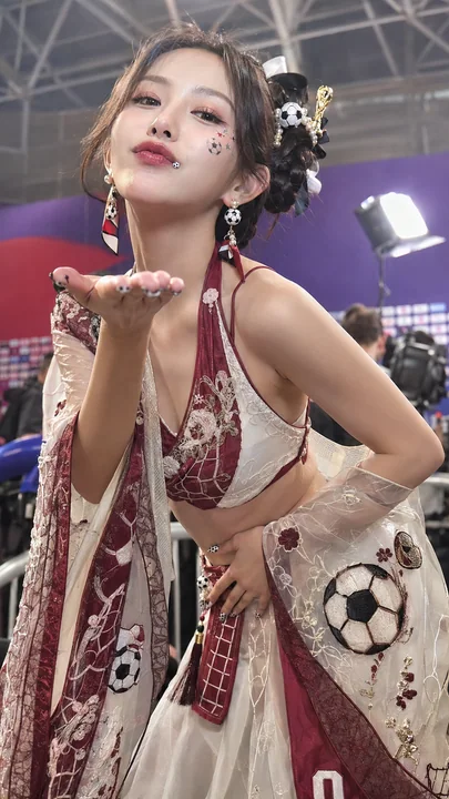 梦幻世界杯：古风足球宝贝赛后惊艳瞬间