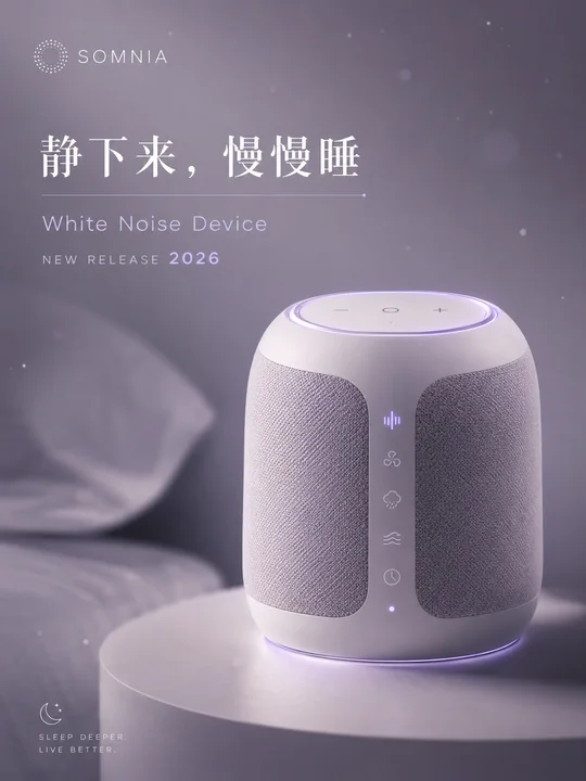 雾紫愈疗:音疗助眠设备新品发布KV