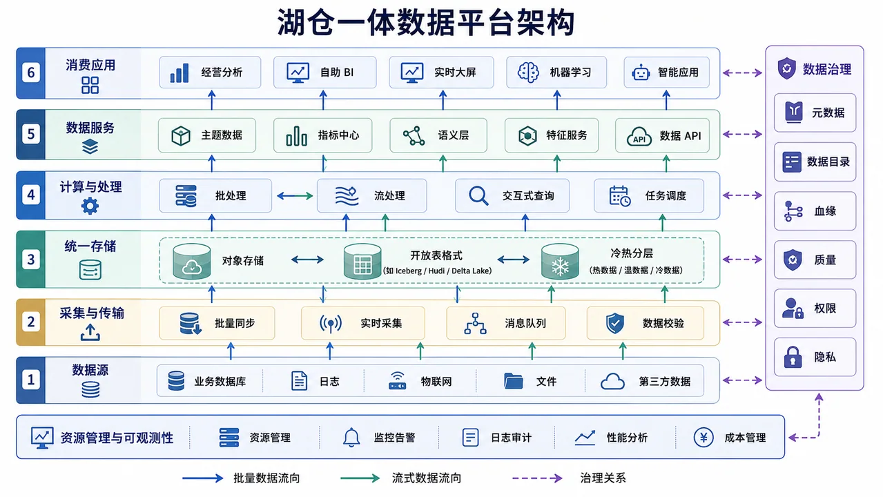 企业级湖仓一体数据中台架构蓝图