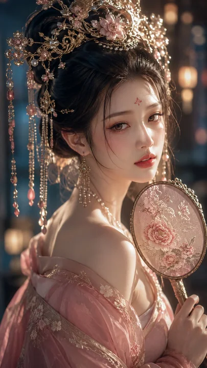 唐风美学古典美人国风CG人像