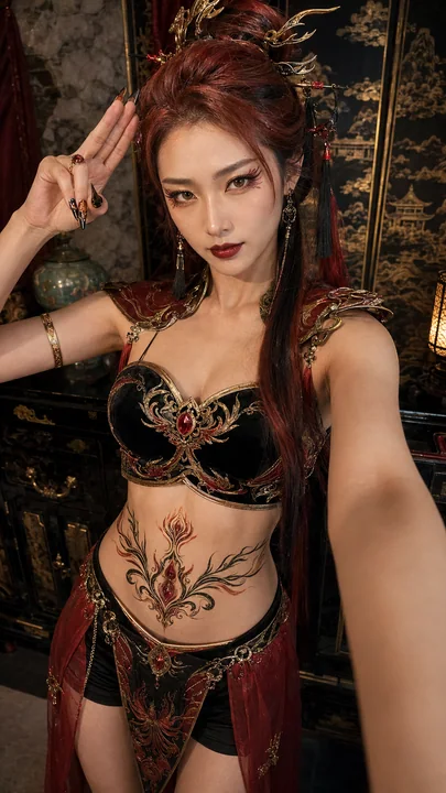 黑金凤仪：东亚女性权御之美