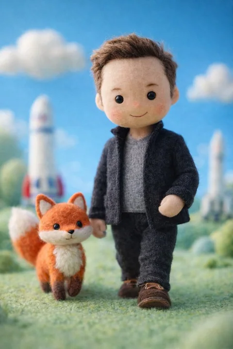 毛毡玩偶巨星奇遇记