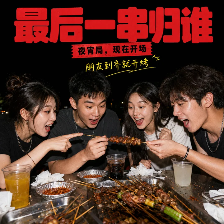 青春夜宵局:最后一串烤肉的争夺战