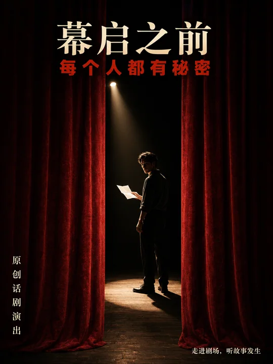 幕启之前缝隙中的剧场人生剪影