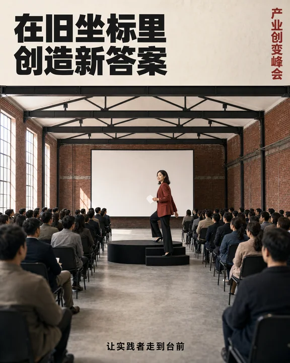 红砖厂房里的新声:产业创变峰会纪实