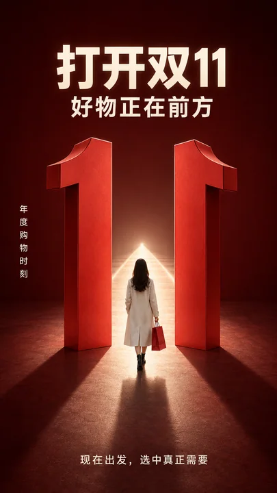 穿越双十一红色购物巨门之境