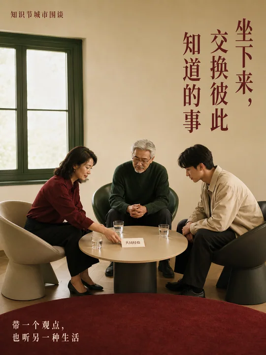 摩登海派知识节：围桌而坐的共同经验